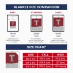 troy trojans gradient dots red blanket trendy