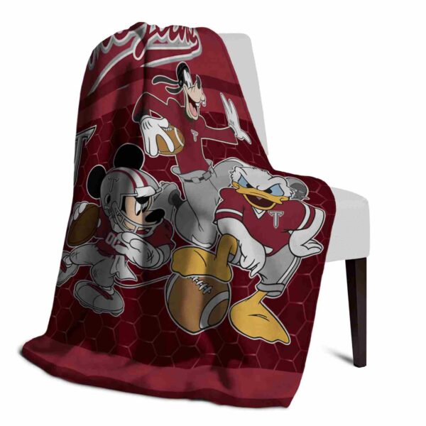 troy trojans three musketeers red blanket top rated