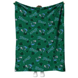 tulane green wave diehard fans green blanket best selling