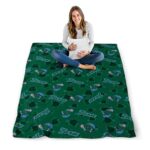 tulane green wave diehard fans green blanket best selling