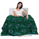tulane green wave diehard fans green blanket best selling