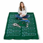 tulane green wave fan pride green blanket best selling