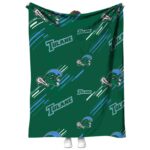 Tulane Green Wave Fan Spirit Green Blanket 1 tulane green wave fan spirit green blanket best selling