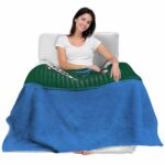 tulane green wave gradient dots green blanket best selling
