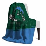 tulane green wave gradient dots green blanket best selling