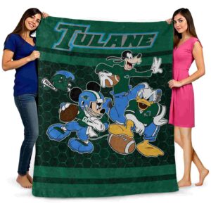 tulane green wave three musketeers green blanket fashion forward