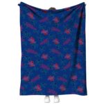 tulsa golden hurricane diehard fans blue blanket best selling