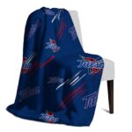 tulsa golden hurricane fan spirit blue blanket best selling