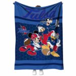 tulsa golden hurricane three musketeers blue blanket best selling
