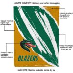 uab blazers brushstrokes green white blanket new arrival