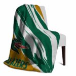 uab blazers brushstrokes green white blanket top rated