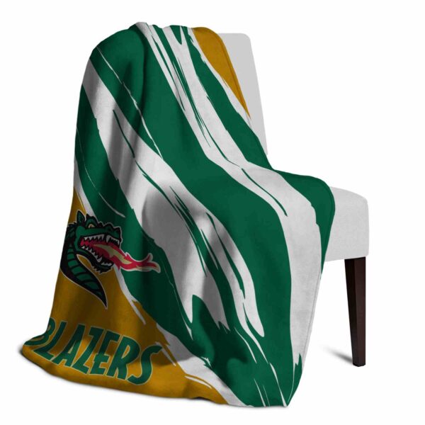 uab blazers brushstrokes green white blanket top rated