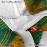 uab blazers diagonal stripes green blanket best selling