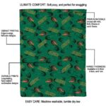 uab blazers diehard fans green blanket best selling
