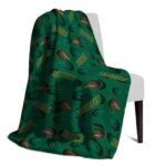 uab blazers diehard fans green blanket best selling