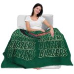 uab blazers fan pride green blanket best selling