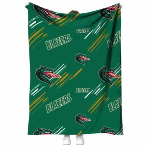 uab blazers fan spirit green blanket best selling