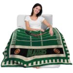 uab blazers football field green blanket best selling