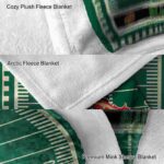 uab blazers football field green blanket best selling