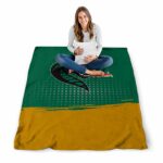 uab blazers gradient dots green blanket best selling