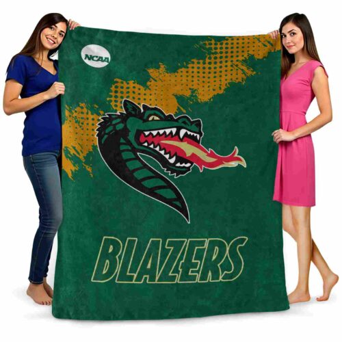 uab blazers grunge texture green blanket fashion forward