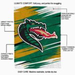 uab blazers paint streaks green white blanket best selling