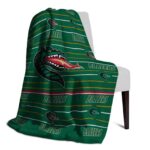 uab blazers striped pattern green blanket best selling