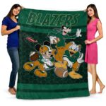 uab blazers three musketeers green blanket best selling