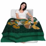 uab blazers three musketeers green blanket best selling