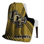 ucf knights diagonal stripes gold blanket best selling