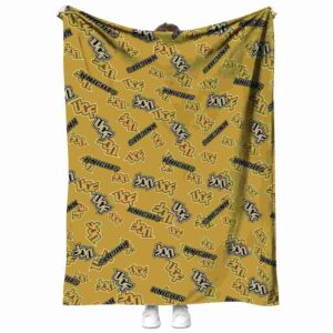 ucf knights diehard fans gold blanket best selling