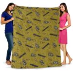 ucf knights diehard fans gold blanket best selling