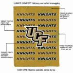 ucf knights fan pride gold blanket best selling