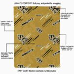 ucf knights fan spirit gold blanket best selling