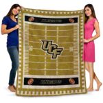 ucf knights football field gold blanket best selling