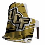 ucf knights paint streaks gold white blanket top rated