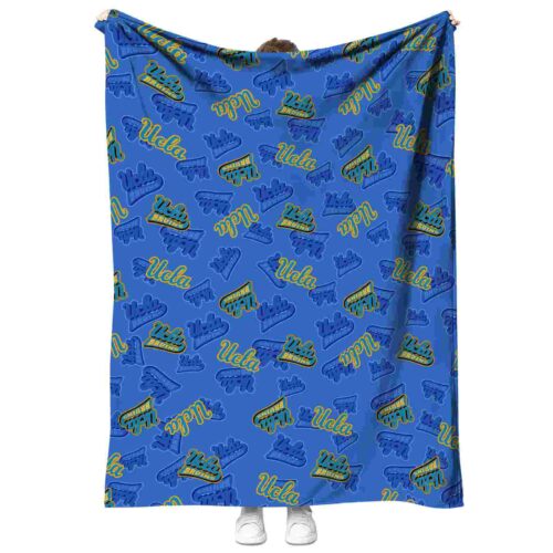 ucla bruins diehard fans blue blanket best selling