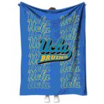 ucla bruins fan pride blue blanket best selling