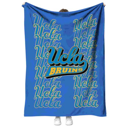 ucla bruins fan pride blue blanket best selling