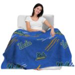 ucla bruins fan spirit blue blanket best selling