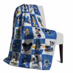 ucla bruins mickey minnie blue white blanket best selling