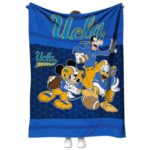 ucla bruins three musketeers blue blanket best selling