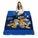 ucla bruins three musketeers blue blanket best selling