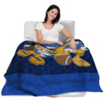 ucla bruins three musketeers blue blanket best selling