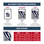 uconn huskies brushstrokes blue white blanket best selling
