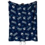 uconn huskies diehard fans blue blanket best selling