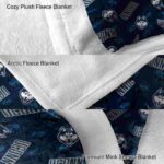 uconn huskies diehard fans blue blanket best selling