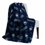 uconn huskies diehard fans blue blanket best selling