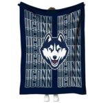 uconn huskies fan pride blue blanket best selling