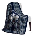 uconn huskies fan pride blue blanket best selling